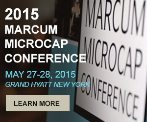 Marcum MicroCap Conference 2015