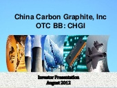 China Carbon Graphite Group (CHGI)